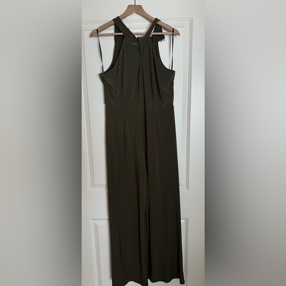 Elegant Olive Jumpsuit